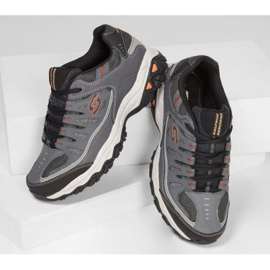 Skechers After Burn Memory Fit Grey Men