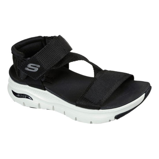 Skechers Arch Fit Casual Retro Black Women