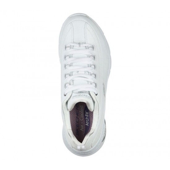 Skechers Arch Fit Citi Drive White/Silver Women