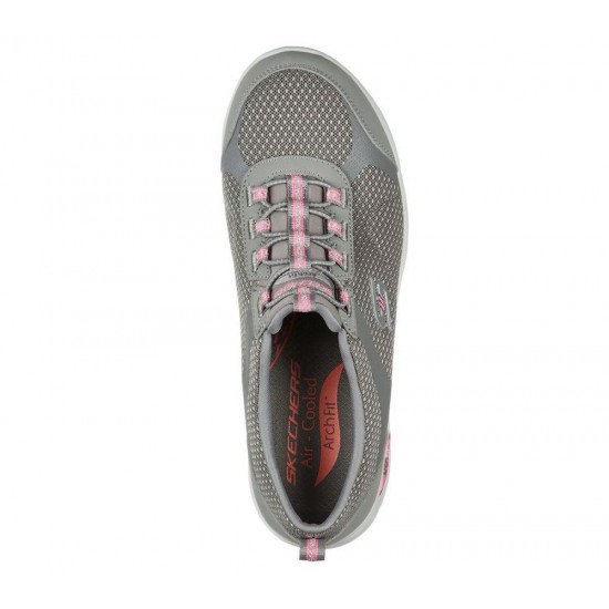 Skechers Arch Fit Refine Her Best Grey/Pink Women