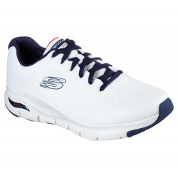 Skechers Arch Fit White/Navy Men