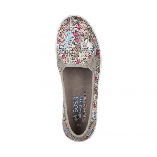 Skechers BOBS B Cute Love Shuffle Grey/Multicolor Women