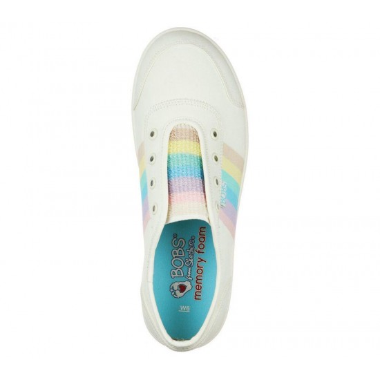 Skechers BOBS B Cute Troop Retro White/Multicolor Women