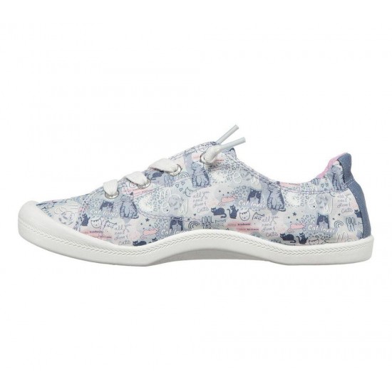 Skechers BOBS Beach Bingo Amor Meow Grey/Multicolor Women