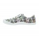 Skechers BOBS Beach Bingo Kitten Bitten Grey/Multicolor Women