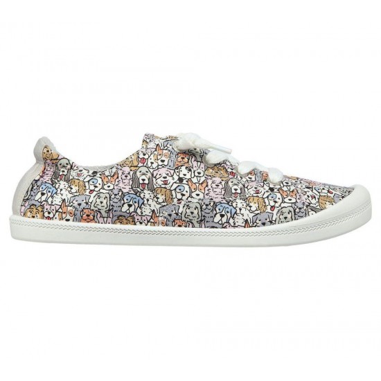 Skechers BOBS Beach Bingo Mutt Mixer Grey/Multicolor Women