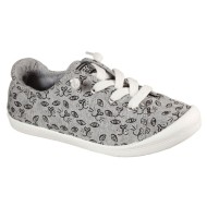 Skechers BOBS Beach Bingo Van Gato Grey Women