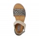 Skechers BOBS Desert Kiss Tiger's Eye Leopard Women