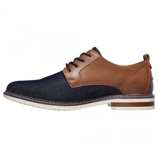 Skechers Bregman Rito Navy/Brown Men