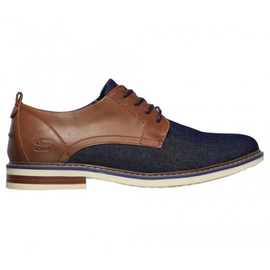 Skechers Bregman Rito Navy/Brown Men