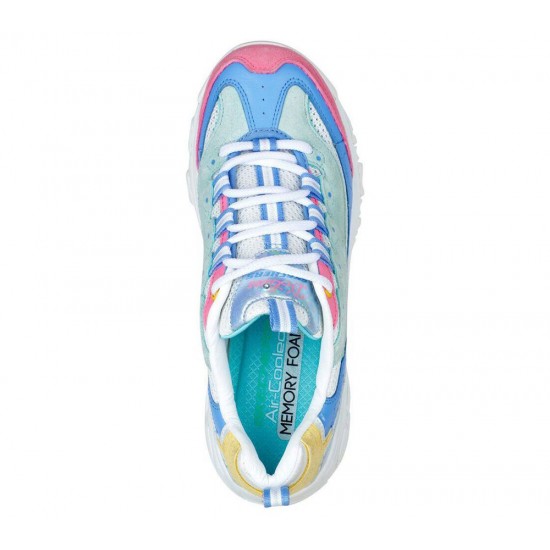 Skechers Cali Collection: D'Lites City Splendid White/Multicolor Women