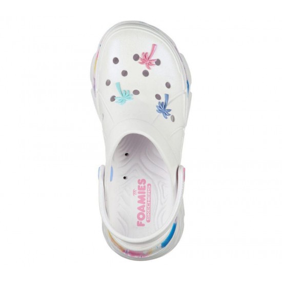 Skechers Cali Collection: Foamies Max Cushioning Beach Bash White/Multicolor Women