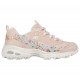 Skechers D'Lites Floral Motion Pink/Multicolor Women