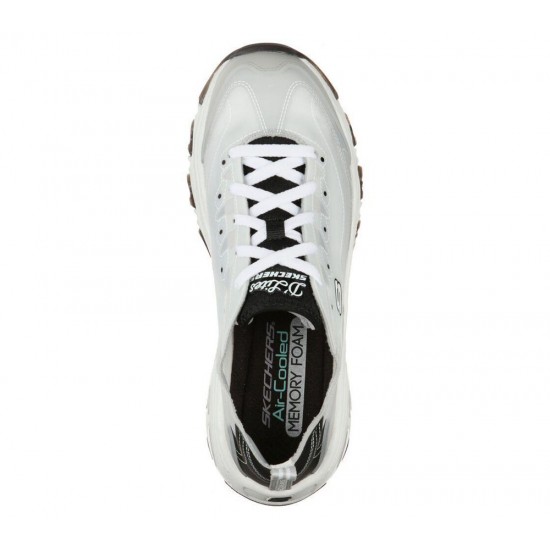 Skechers D'Lites Fresh Air White/Black Women