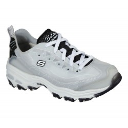 Skechers D'Lites Fresh Air White/Black Women