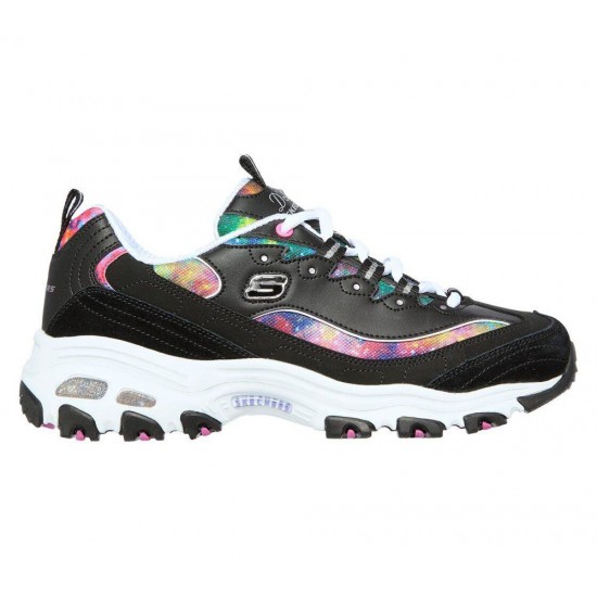 Skechers D'Lites Galaxy Fantasy Black/Multicolor Women