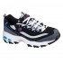 Skechers D'Lites New Journey Black/White/Blue Women