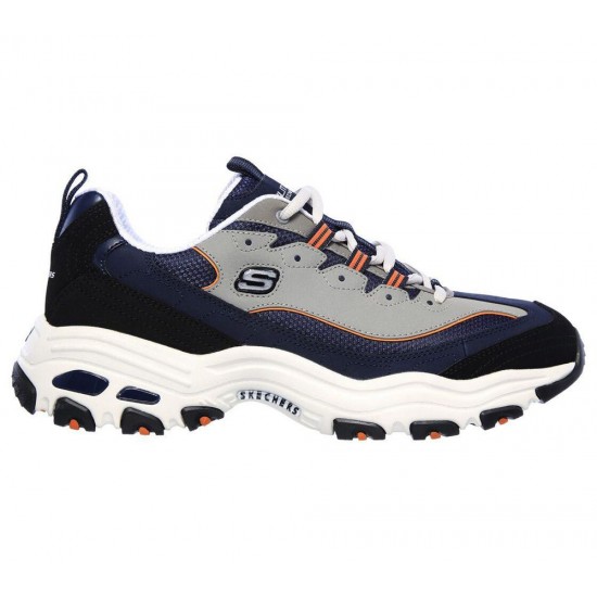 Skechers D'Lites Navy/Grey/Black Men