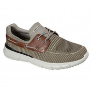 Skechers Del Retto Clean Slate Grey/Brown Men