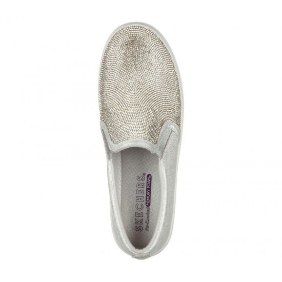 Skechers Double Up Shine Bright Silver Women