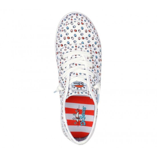 Skechers Dr. Seuss: BOBS B Cute Who Holler & Shout White/Multicolor Women