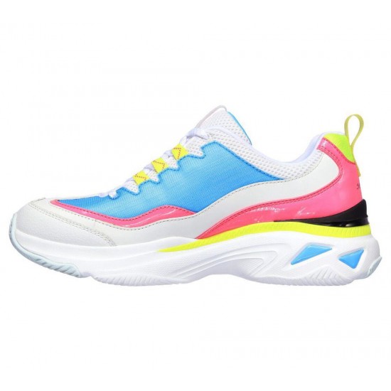 Skechers Energy Racer She's Iconic White/Blue/Pink Women