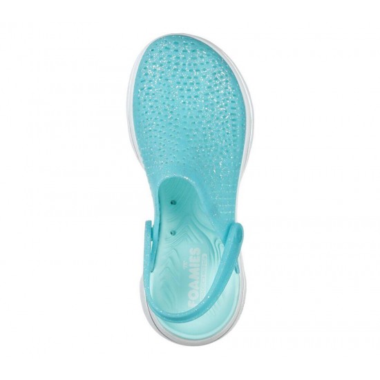 Skechers Foamies: GOwalk 5 Ocean Glow Turquoise Women