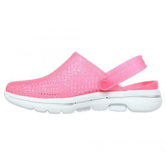 Skechers Foamies: GOwalk 5 Ocean Glow Pink Women