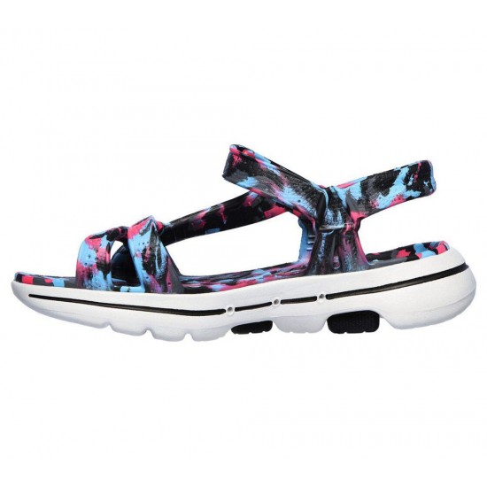 Skechers Foamies: GOwalk 5 Riptide Black/Multicolor Women