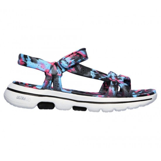 Skechers Foamies: GOwalk 5 Riptide Black/Multicolor Women