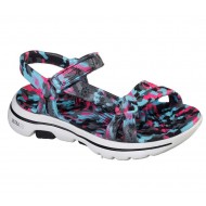 Skechers Foamies: GOwalk 5 Riptide Black/Multicolor Women