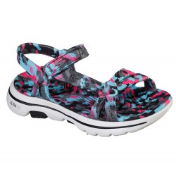 Skechers Foamies: GOwalk 5 Riptide Black/Multicolor Women