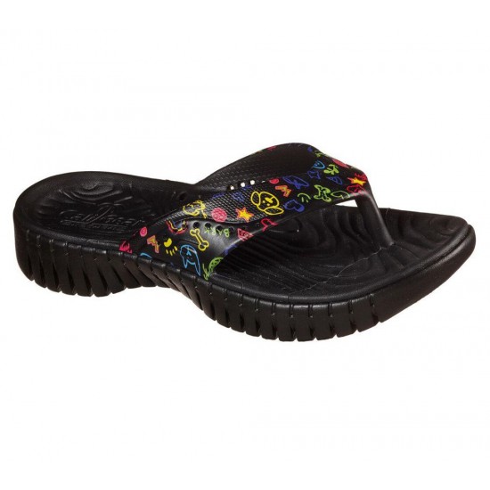 Skechers Foamies: GOwalk Smart Paw Some Black/Multicolor Women