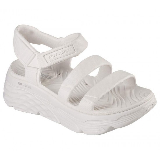 Skechers Foamies: Max Cushioning Aura White Women