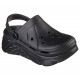 Skechers Foamies: Max Cushioning High Tide Black Women