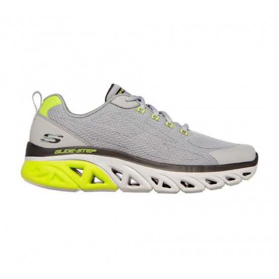 Skechers Glide Step Sport Controller Grey/Yellow Men