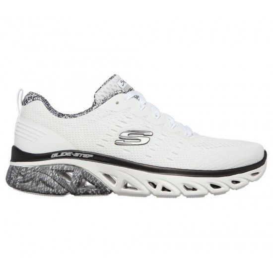 Skechers Glide Step Sport Stay Wild White/Black Women