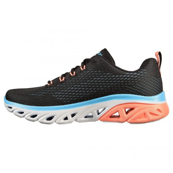 Skechers Glide Step Sport Sweeter Days Black/Blue/Pink Women