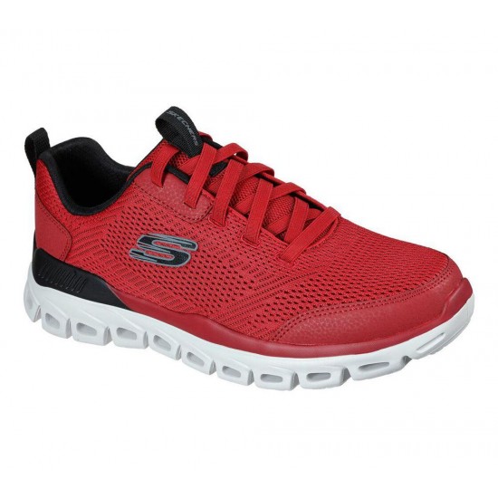 Skechers Glide Step Red/Black Men