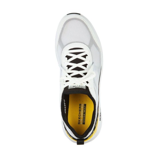 Skechers GOrun Elevate Accelerate White/Black/Yellow Men