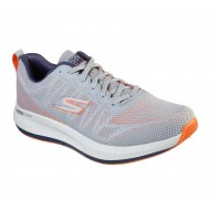 Skechers GOrun Pulse Strada Grey/Orange Men