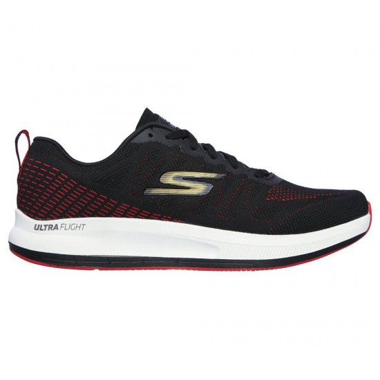 Skechers GOrun Pulse Strada Black/Red Men