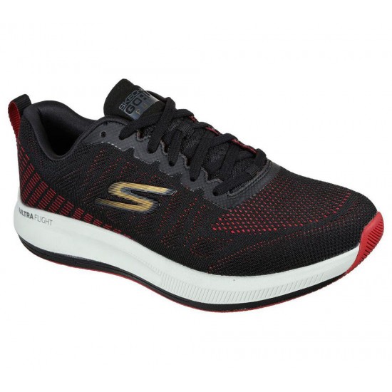 Skechers GOrun Pulse Strada Black/Red Men