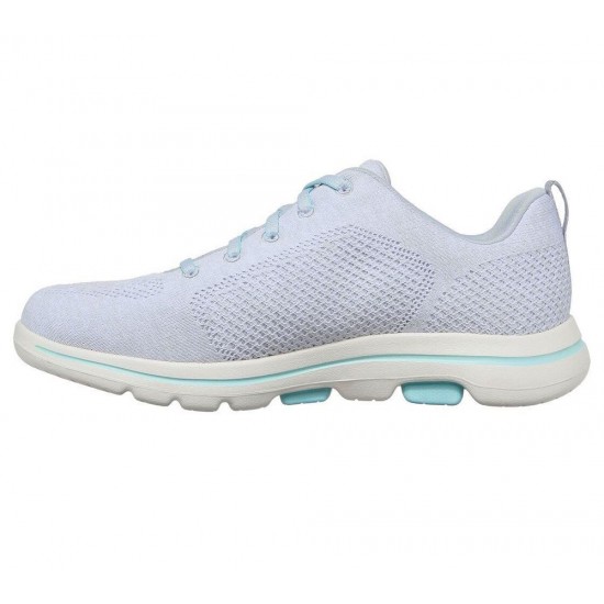 Skechers GOwalk 5 Ocean Path Grey/Blue Women