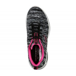 Skechers GOwalk Arch Fit Glee Black/White/Pink Women