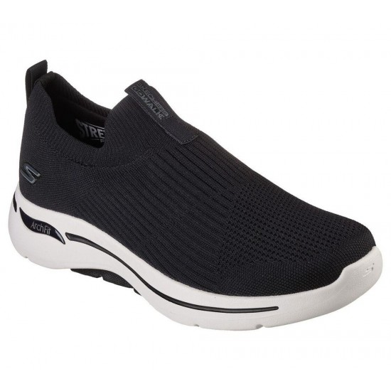 Skechers GOwalk Arch Fit Iconic Black/White Men