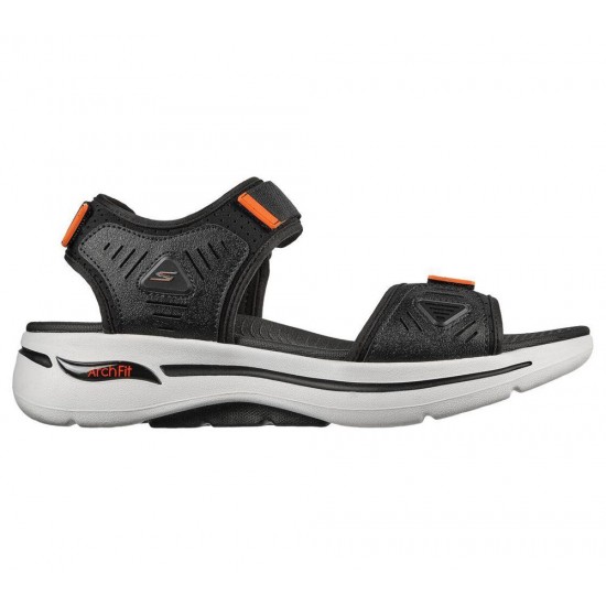 Skechers GOwalk Arch Fit Black/Orange Men