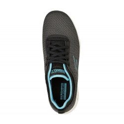 Skechers GOwalk Stability Coco Jazz Black/Turquoise Women