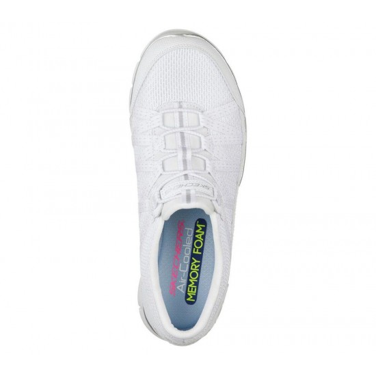 Skechers Gratis Strolling White/Silver Women