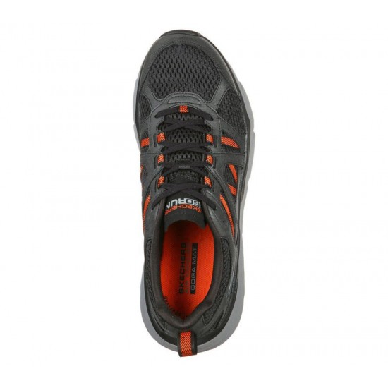 Skechers Max Cushioning Elite Routine Grey/Orange Men